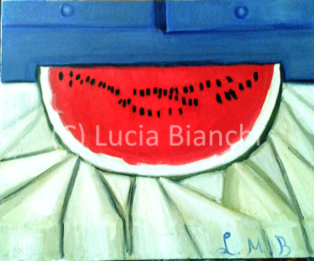 Frammenti di un tempo. 2015. Olio su tela. cm 40X 50